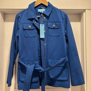 Blue Twill Field Jacket (NWT)